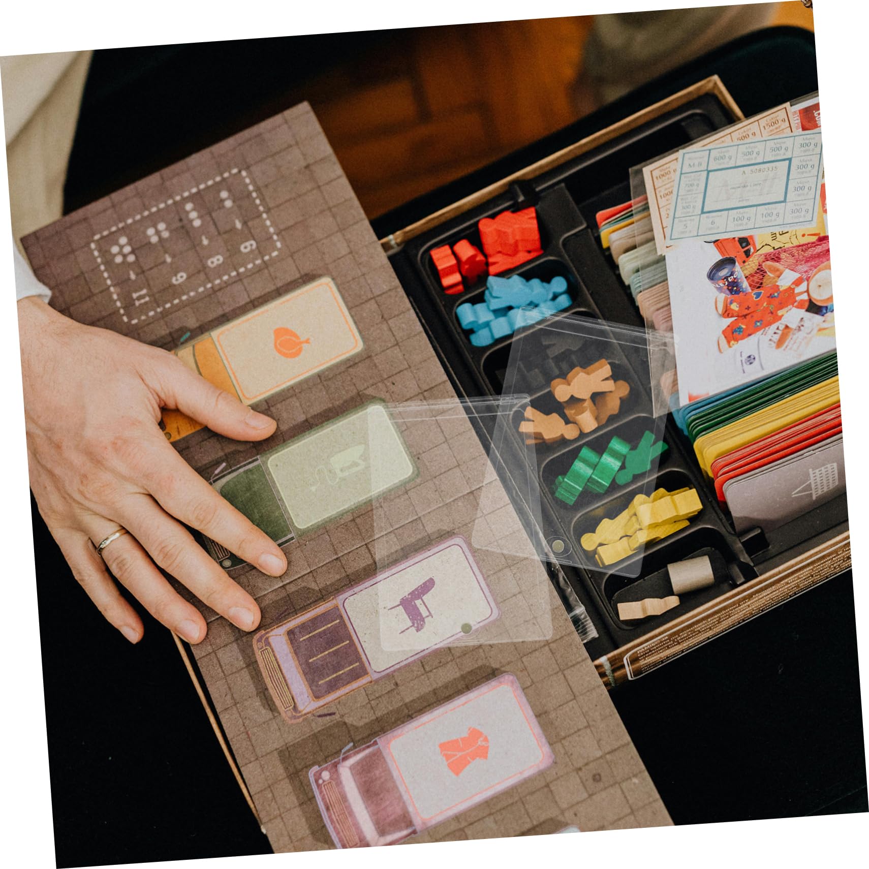 Portacarte Magnetico 10 Pezzi in Plastica, Protezione Trasparente per Football Card e Trading Card, Chiusura Sicura Contro Pieghe e Danni
