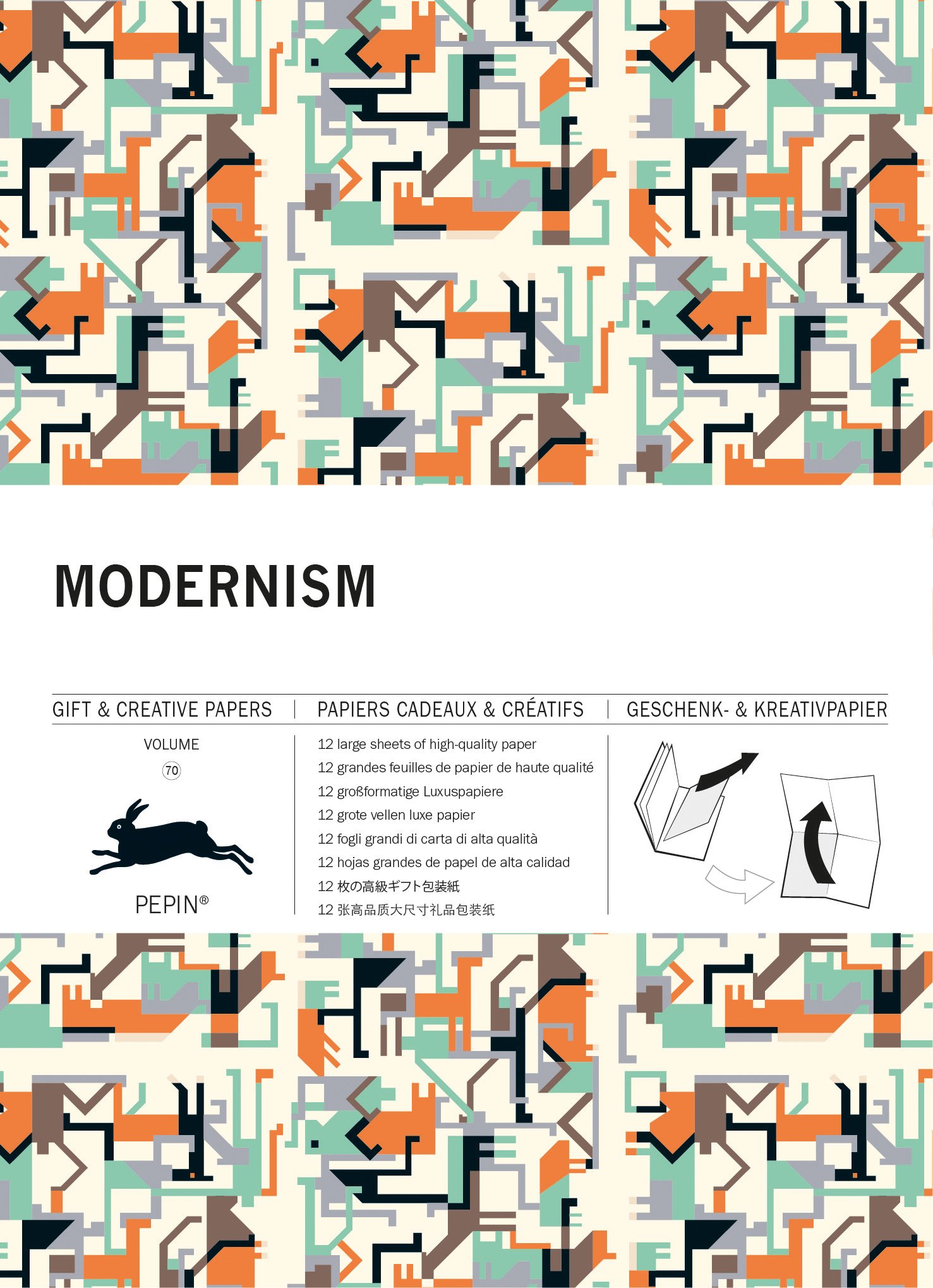 Modernism: Gift & Creative Paper Book Vol. 70 (Multilingual Edition)