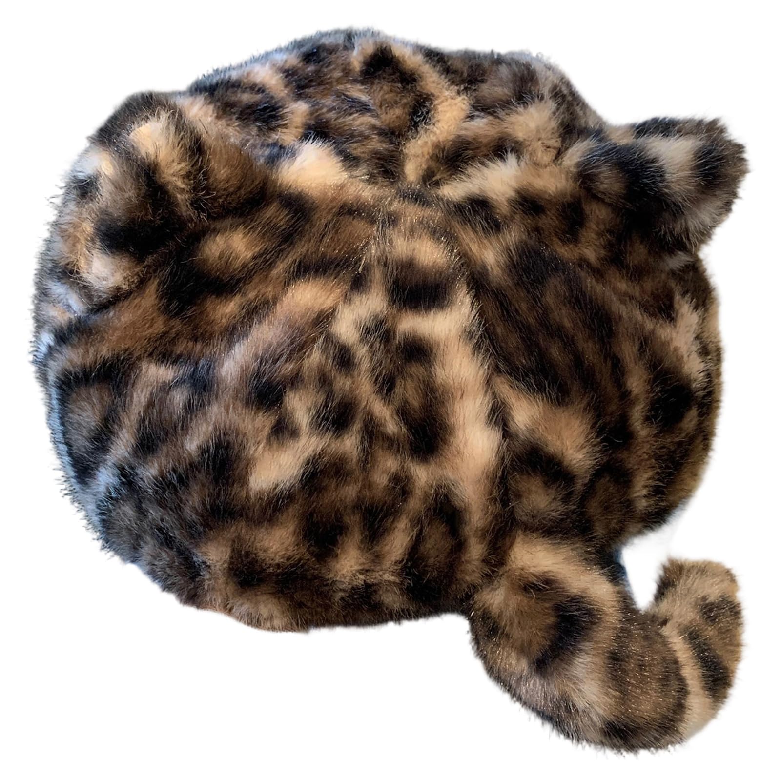 MICFENY Lovely Warm Winter Hat With Plush Cats Ear Unisex Cold Weather Headwear for Family Matching Outfits and Cold Weather