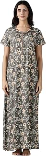 9shines Label Stylish Rayon Nighty Maxi for Women | Full Length Trendy Nightgown | Premium Nightdress | Nightwear | All Ov... Price In India