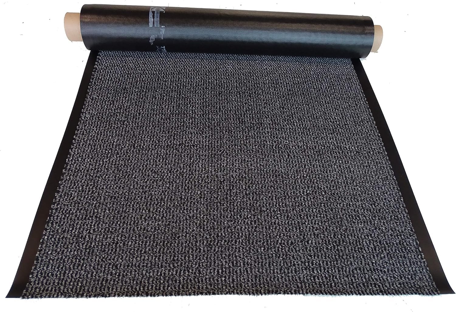 Schmutzfangläufer Meterware 200 cm breit meliert, grau, 200 x 320 cm