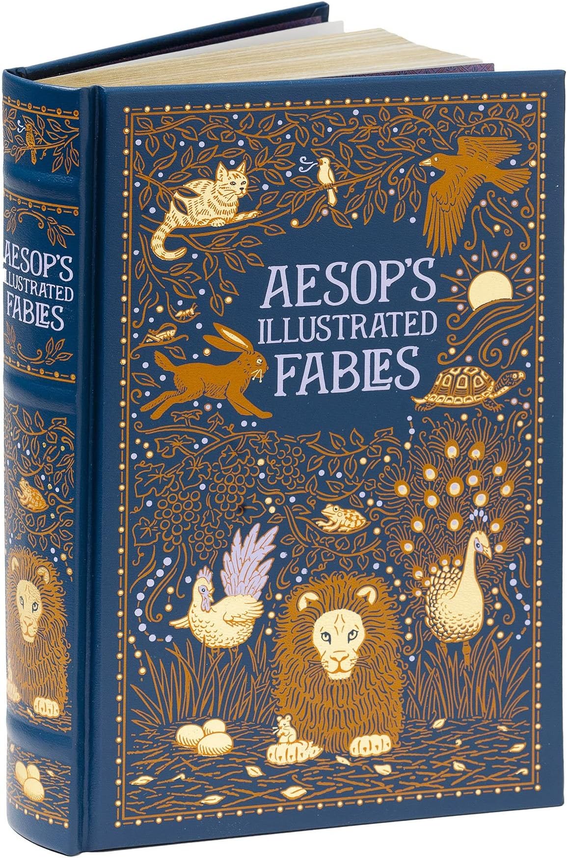 Aesops Illustrated Fables (Barnes & Noble Leatherbound Classic Collection) (Barnes & Noble Collectible Editions)