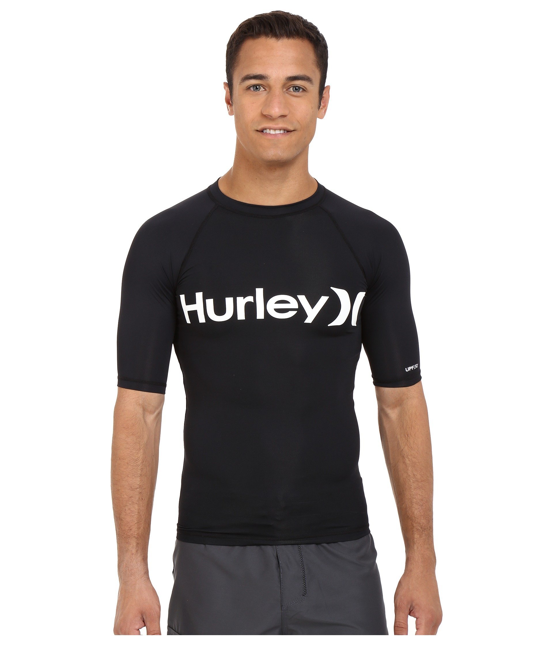 Hurley Herren OAO Quickdry Rashguard Ss Rash-Guard-Shirt