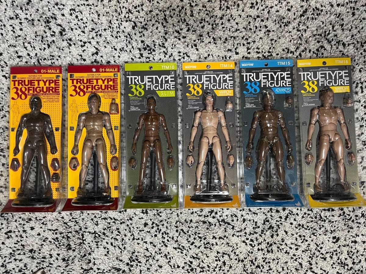 Amazon | 6体セット HOTTOYS 16 トゥルータイプ フィギュア 素体