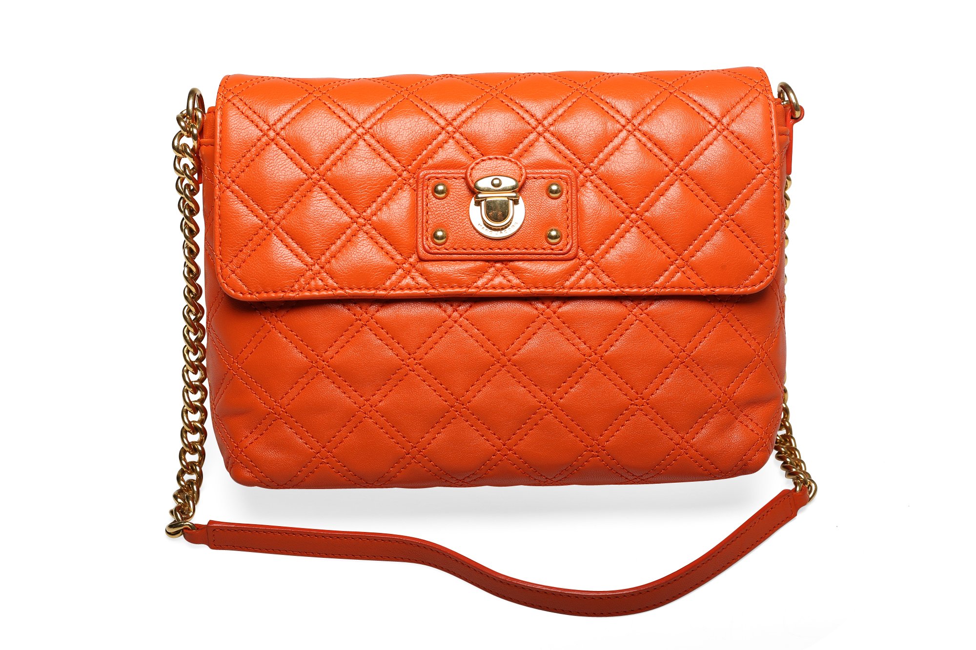 Marc Jacobs The Large Single Shoulder Bag Mandarin