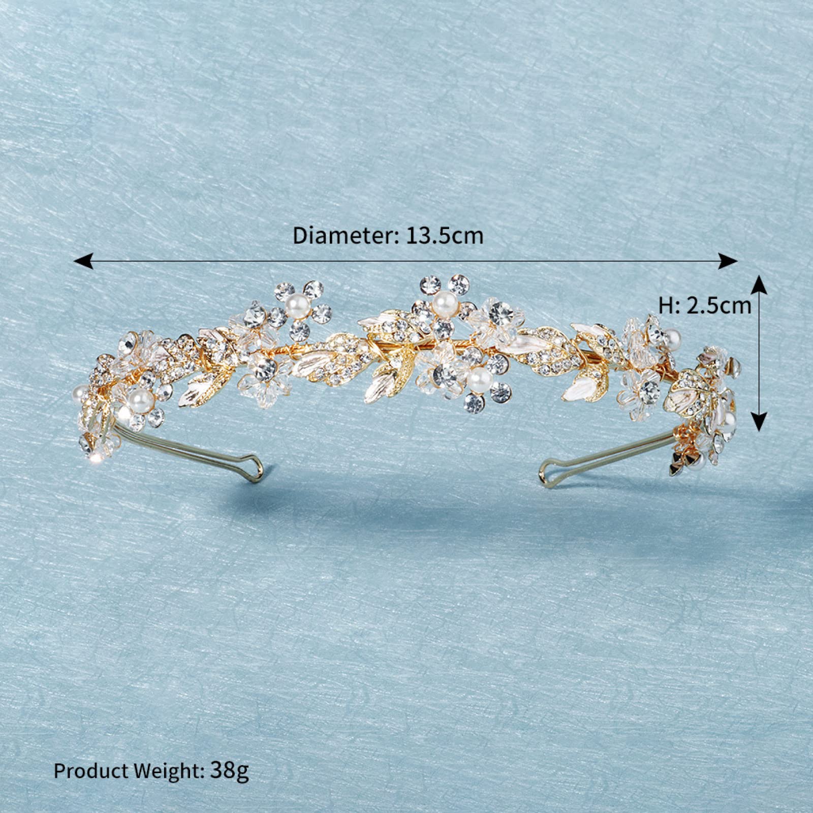 Tiara Nuziale Della Principessa Diana Diadema Di Perle Di Cristallo