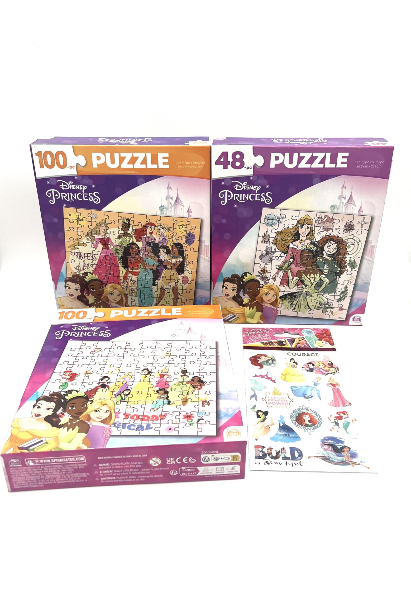 ディズニー　ジグソーパズル　3点セット ディズニー ジグソーパズル 3点セット (300・300・266ピース