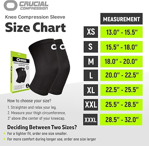 Miniatura 2 de Rodillera compresora para estabilizar rodilla (1 par), soporte instantáneo para deportes, correr, trotar, baloncesto, alivia el dolor de las