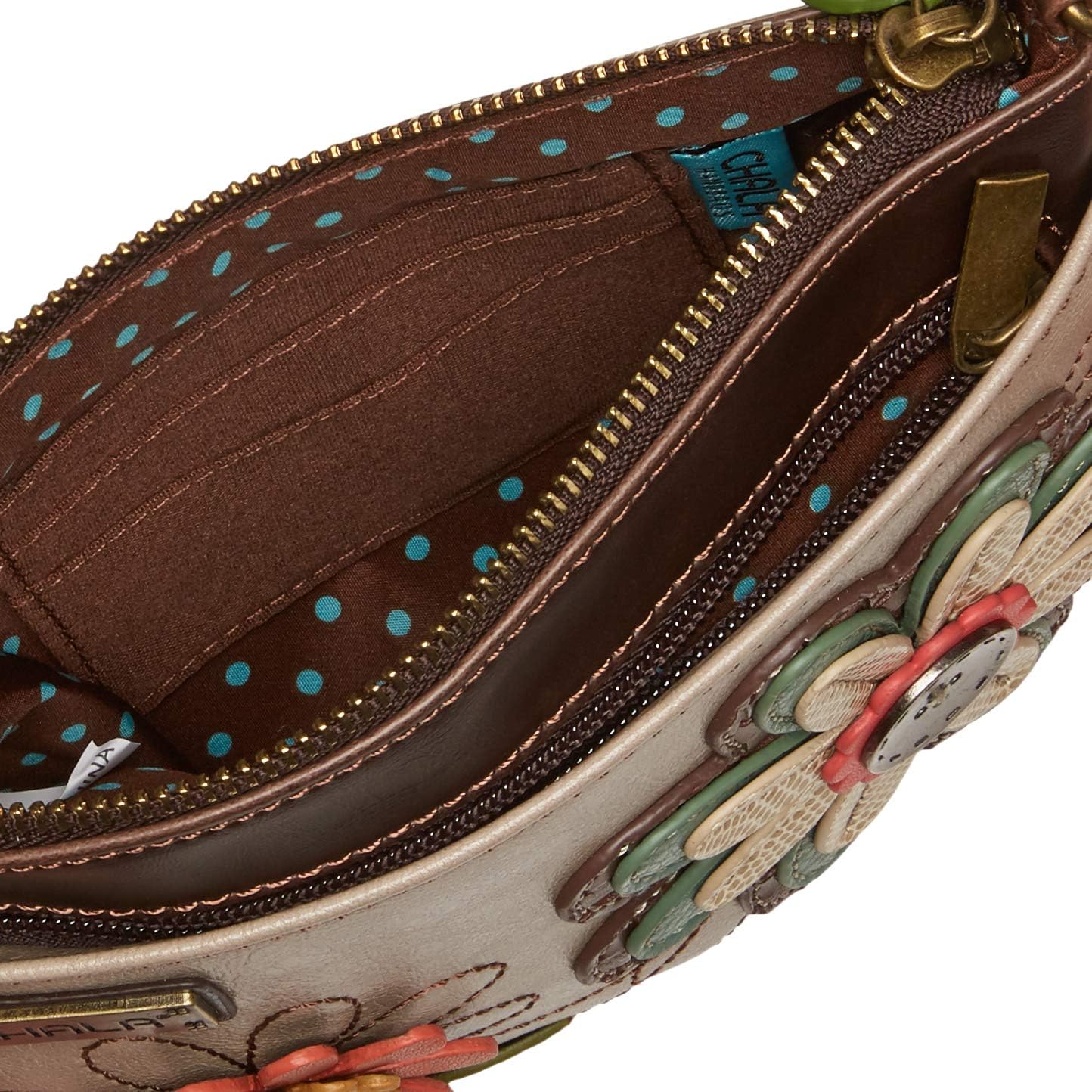 Chala Handbags Daisy Mini Crossbody Handbag - Convertible Straps