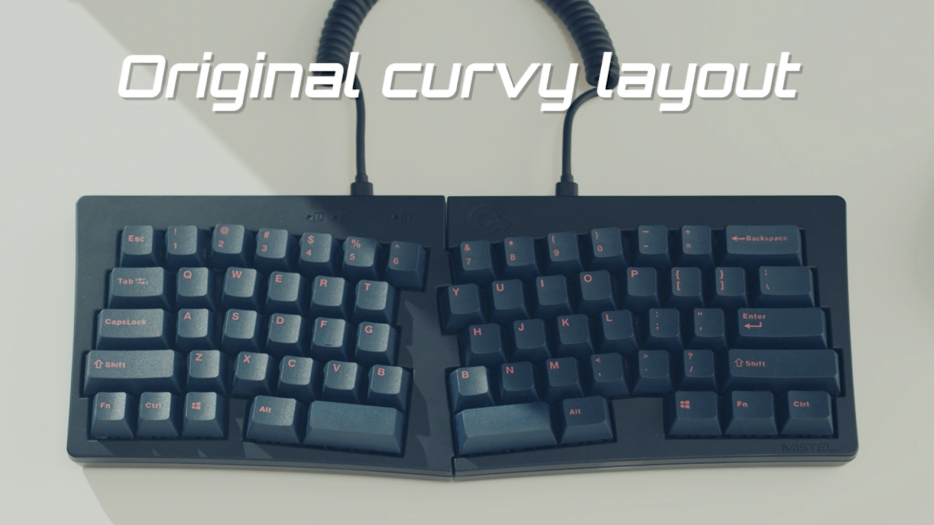 Watch Mistel MD600 ALPHA BT RGB, Split Mechanical Keyboard on