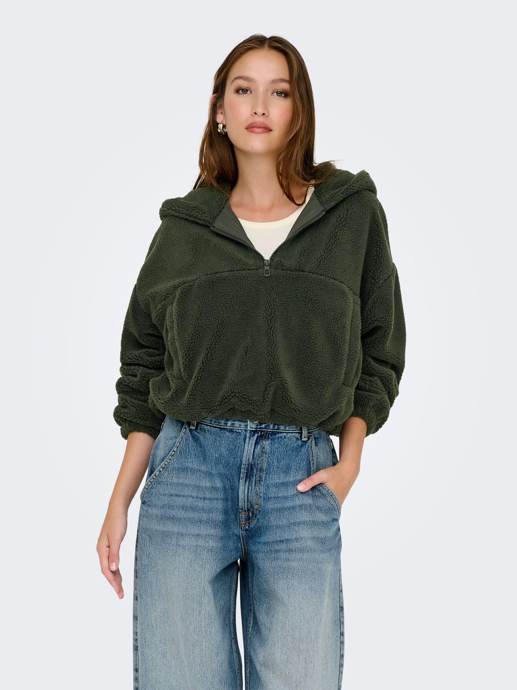 ONLY Onlsiena Teddy Anorak Life CC OTW damskie buty sportowe, rodzynka, S