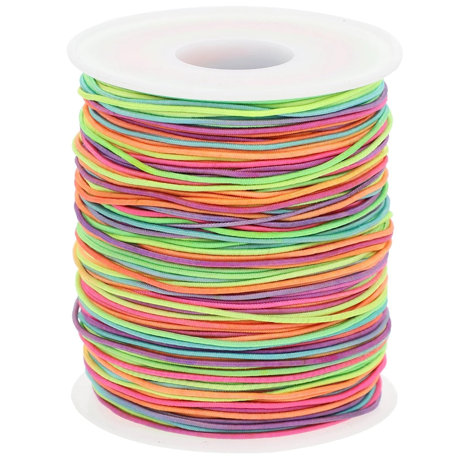 Elastyczny sznurek do bransoletek Sznurek wyrobu biżuterii 5 rolek Rozciągliwa nić koralików naszyjników DIY Crafting Szycie