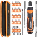 Amartisan 18-in-1 Screwdriver Set &lpar;Orange&comma; 34-Piece Multi-bit Screwdriver Set&rpar;