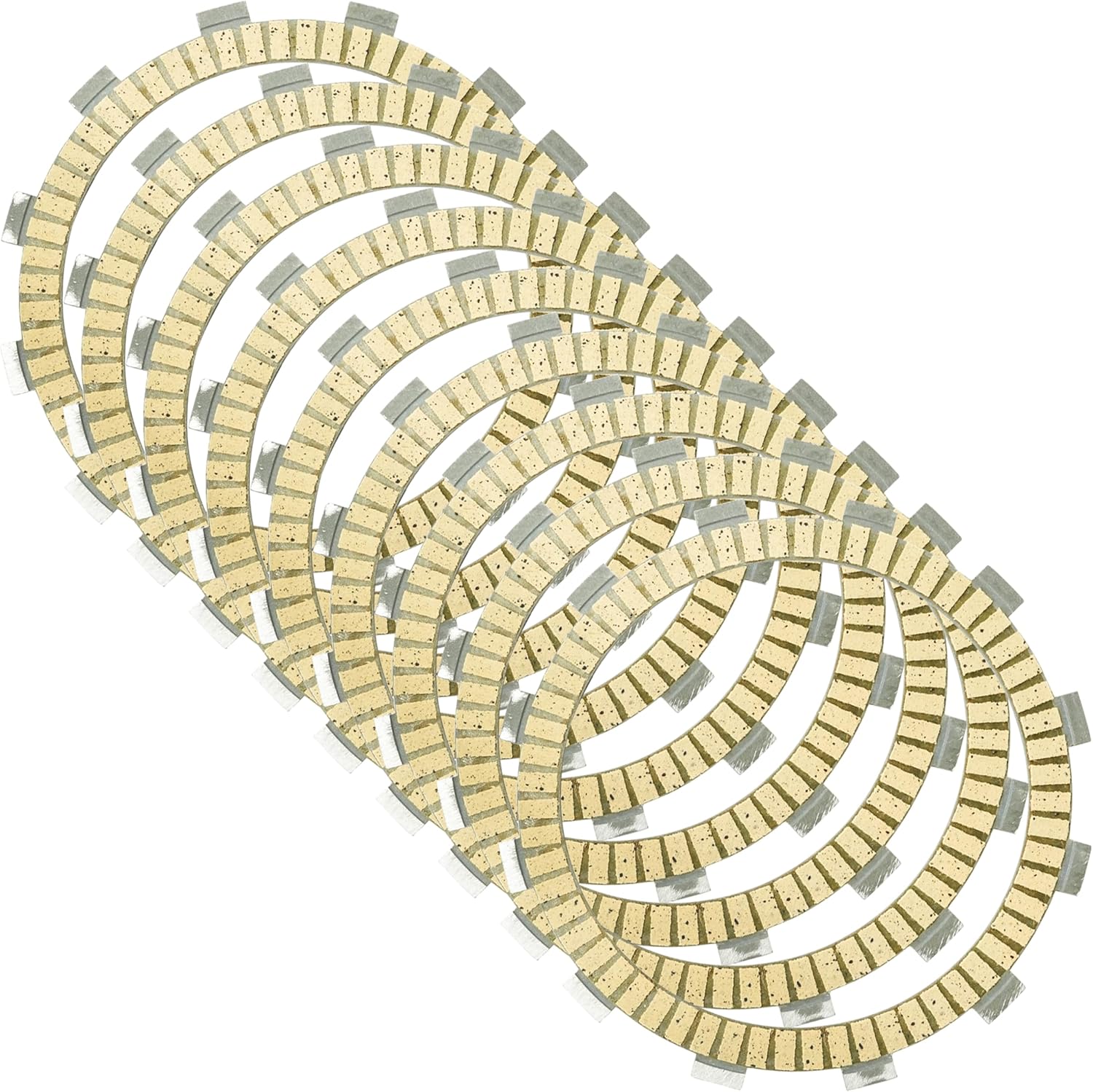 Caltric Friction Clutch Plate Compatible with Kawasaki Kz1100 Kz-1100 Gpz Ltd Shaft Spectre 1000 1981-1983