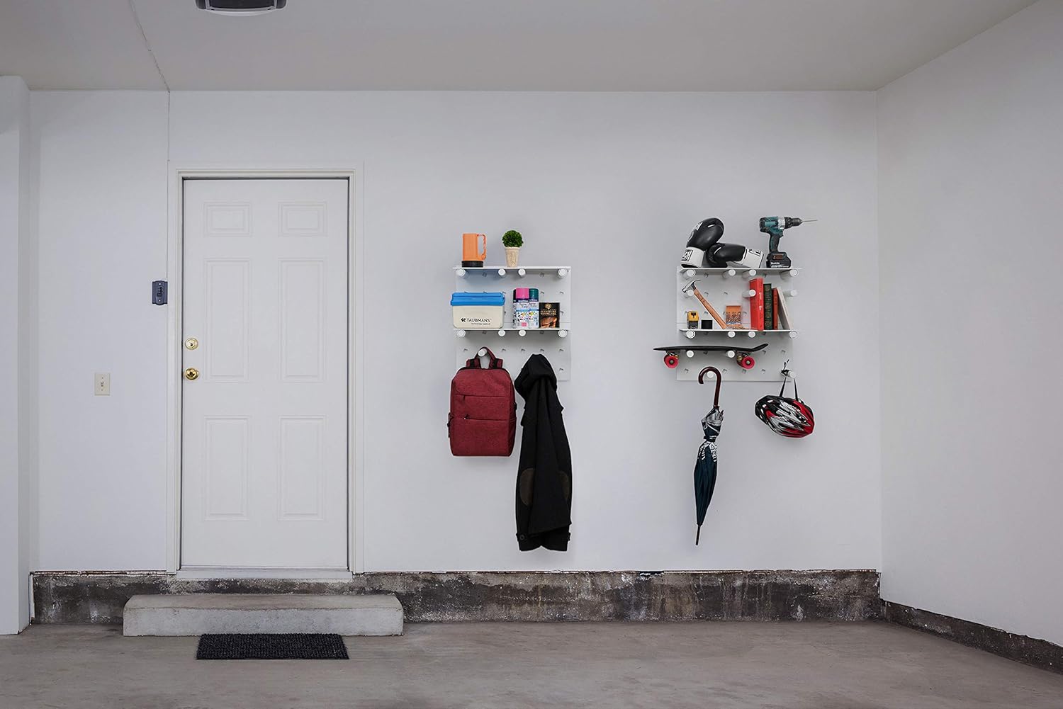 Lіmіtеd Dіѕсоunt Morspace Peg Board Wall Display - Beautifully organise Your Home, Garage, Kitchen, Bedroom or Office Space with pegboard Wall décor and Organization (White) Suреr Chеар 🛒 Morspace Peg Board Wall Display - Beautifully organise Your Home, Garage, Kitchen, Bedroom or Office Space with pegboard Wall décor and Organization (White)