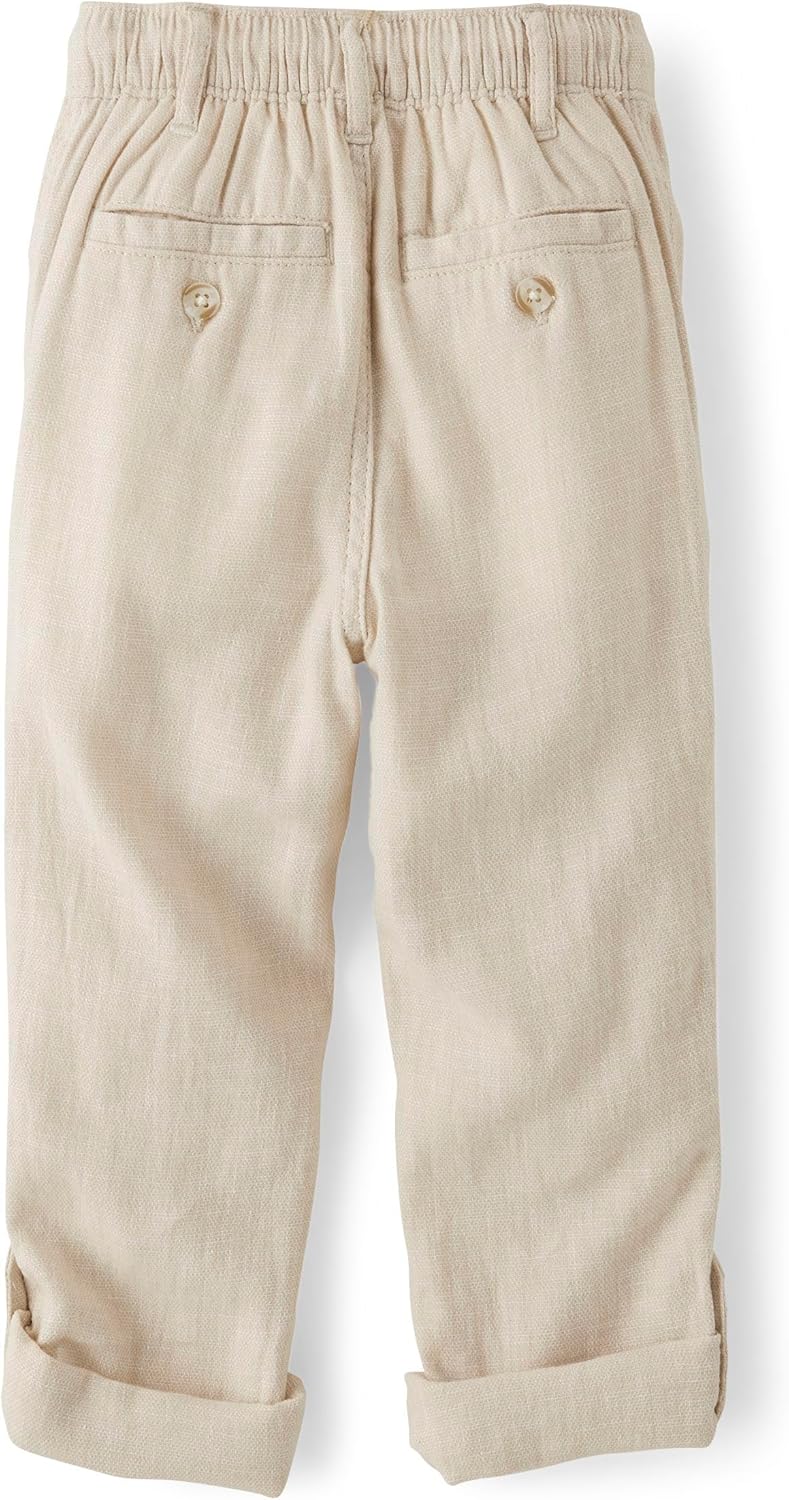 Gymboree Boys' and Toddler Pull on Linen Pants - Picture 10 of 25