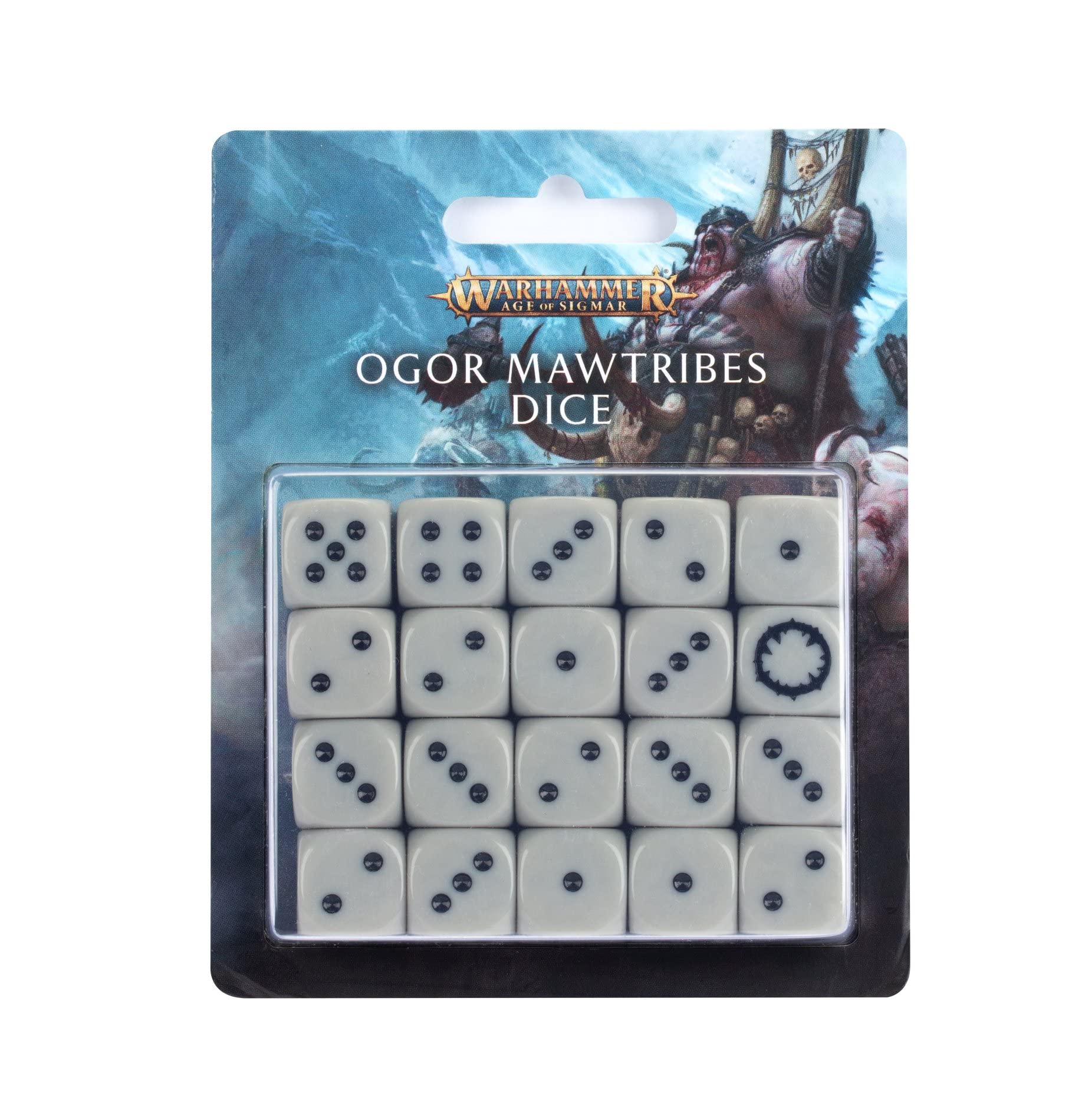 Games Workshop Ogor Mawtribes Dice Set 20 Warhammer Würfel Dices AoS Oger Würfel