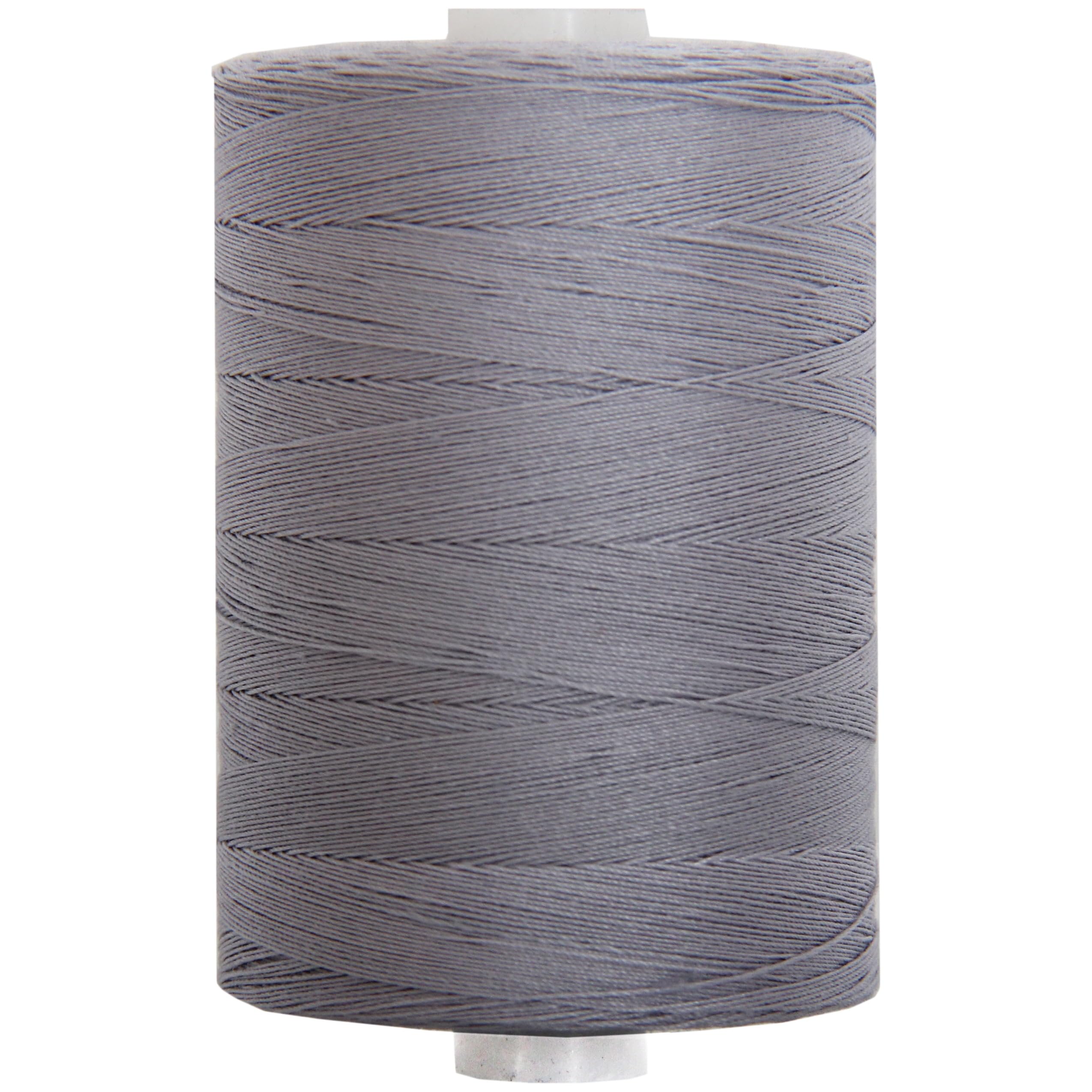ThreadArt Cotton Quilting Thread, 1000M 50/3, Light Steel 318