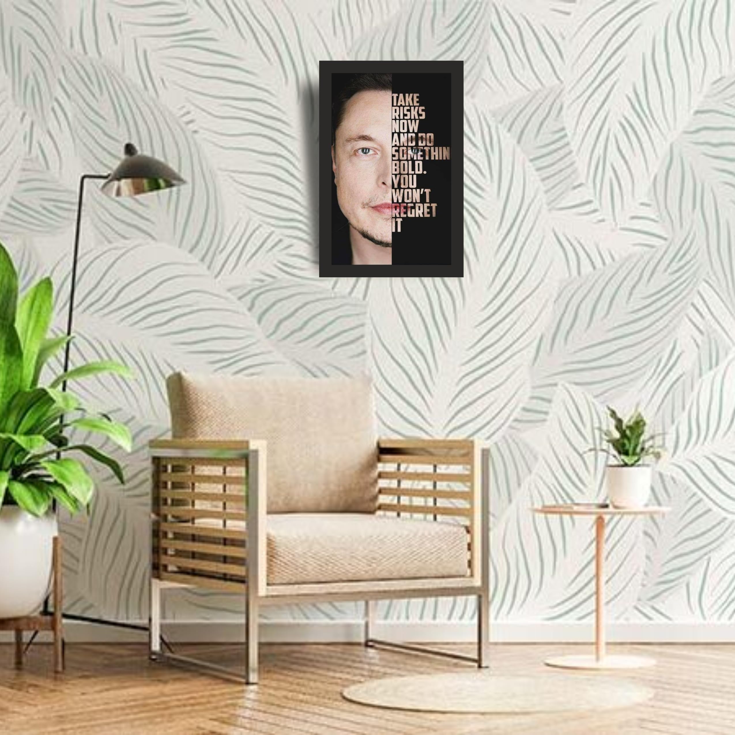 Take Risks Now Motivational Wall Art