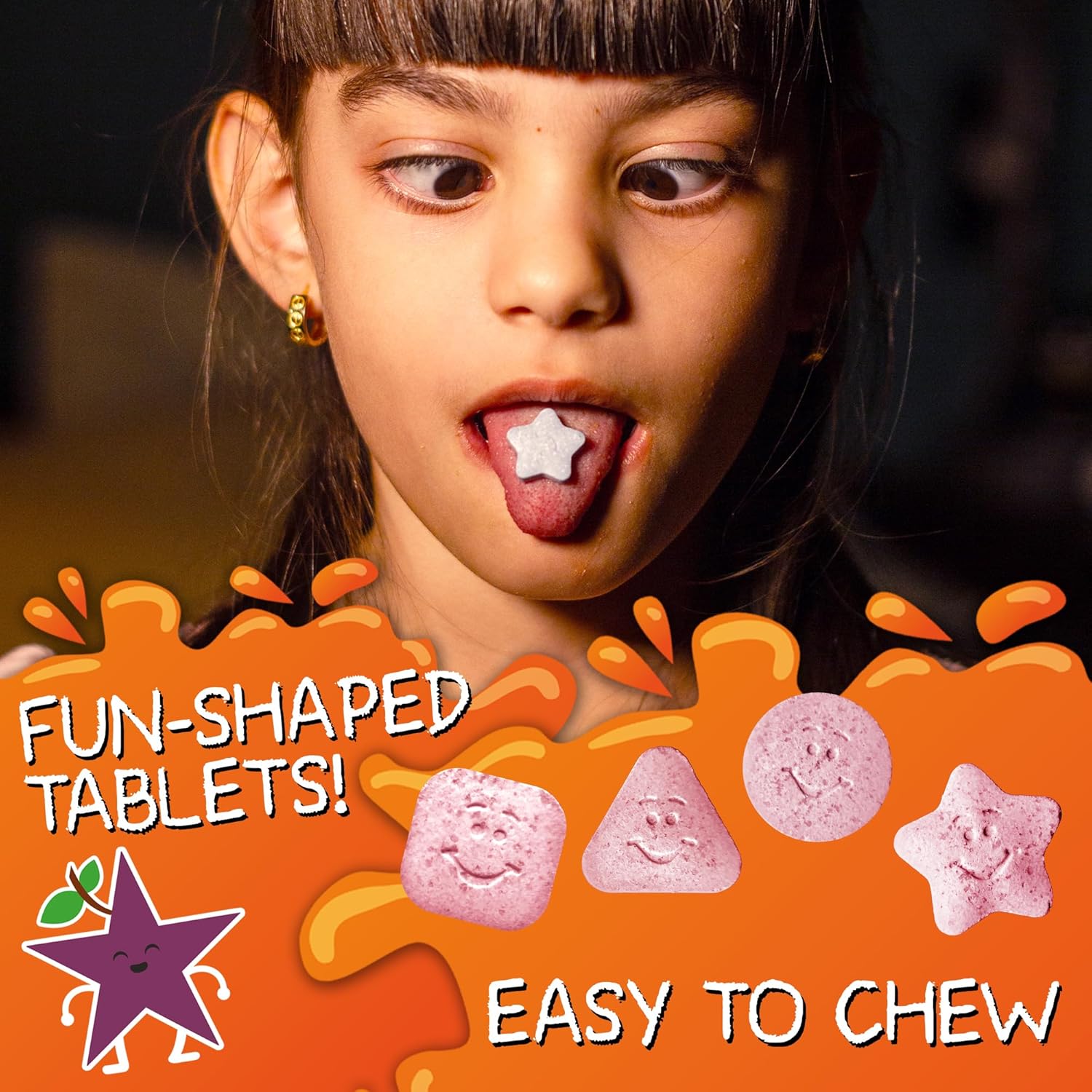 VAL Magnesium for Kids | High-Absorption Magnesium for Calm, Relaxation & Focus | Mg Glycinate, Citrate & Taurate | with Vitamin B6, D & C | Sugar-Free, Non-GMO | 60 Chewable Tablets - Image 8