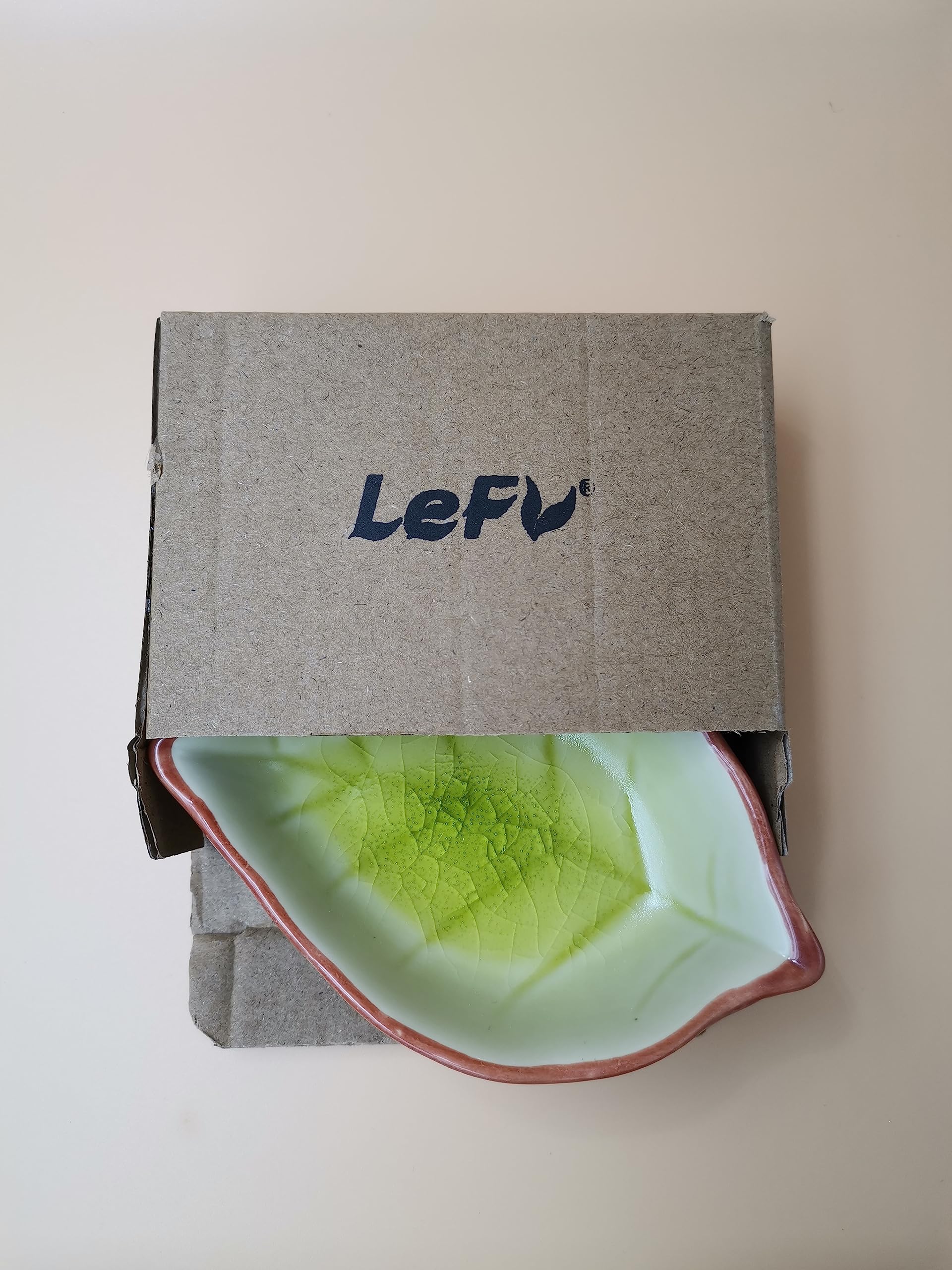 Amazon.co.jp: LEFV リーフディッシュ 中華陶器醤油 磁器皿セット