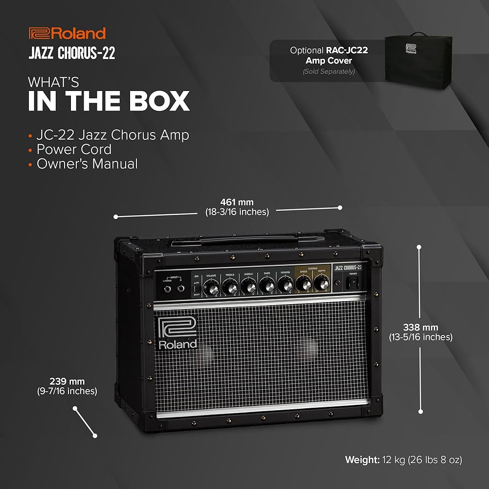 【美品】ROLAND JC-22 Jazz Chorus Roland Releases the JC-22 Jazz Chorus - Premier Guitar