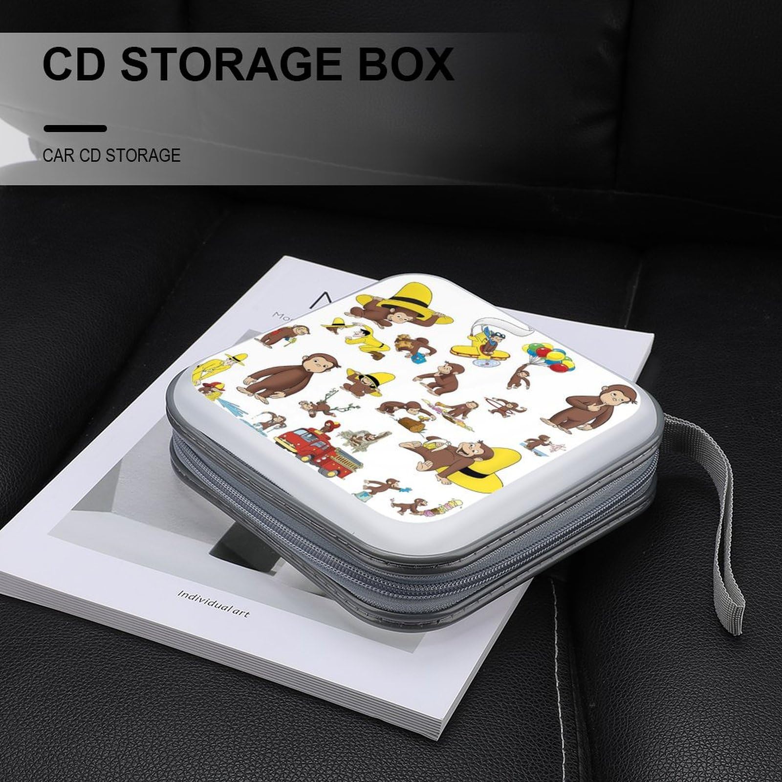 Amazon | Cdケース おさるのジョージ 40枚収納 Dvdケース