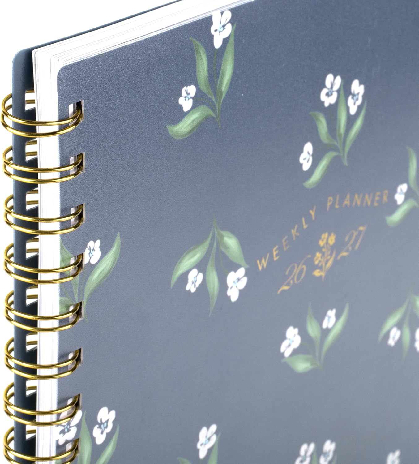 Cambridge Planner 2026-2027 Weekly & Monthly Academic 12-Month July-June, 8-1/2" x 11", Cherrywood Lane, Cosmo Garden (CL17-905A)