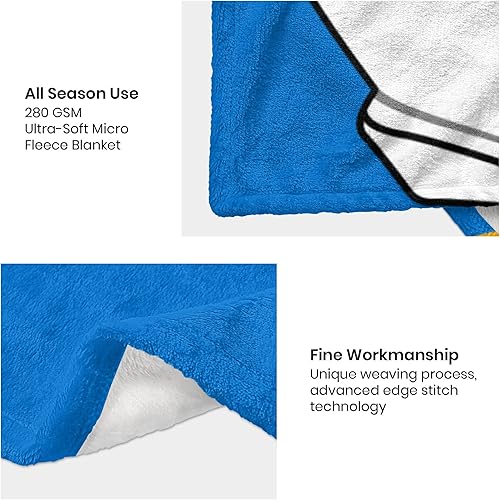 Miniatura 5 de ANTKING Manta personalizada con cualquier nombre y número de Los Ángeles, tapiz de cama, regalos para hombres, 40 x 50 pulgadas