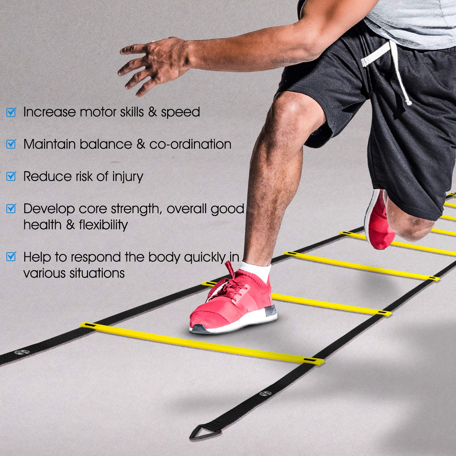 Buy Yes4All Ultimate Combo Agility Ladder Training Set with Agility