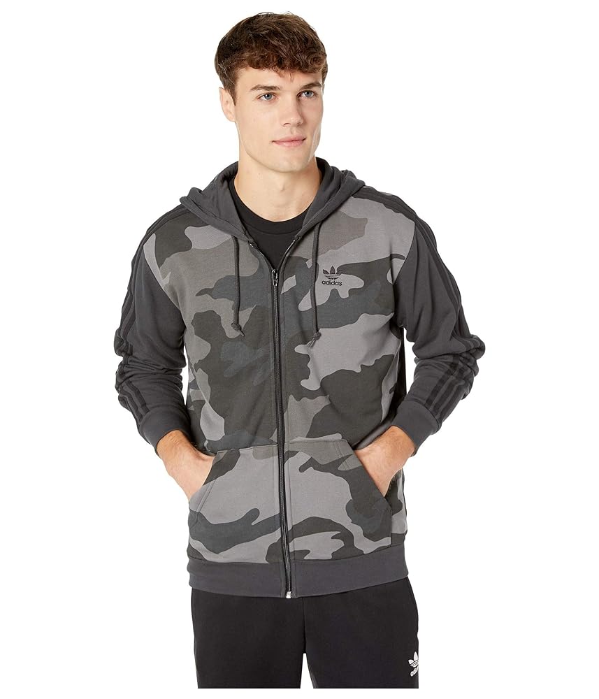 大人気 早い者勝ち adidas CAMO HOODED FULL-ZIP 着回し力抜群 Adidas Camo Hooded Full-Zip Jacket Black – Black Sheep Skate