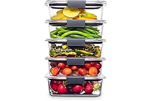 Rubbermaid Brilliance Leakproof Food Containers: Keep Your Food Fresh and Secure