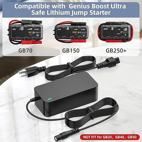 Miniatura 3 de Cargador para batería de arranque NOCO Jump, adaptador de CA de 14 V para NOCO GB70 GB150 GB250+ GB251+ GB500 GB500+ Genius Boost Ultra Safe Batería