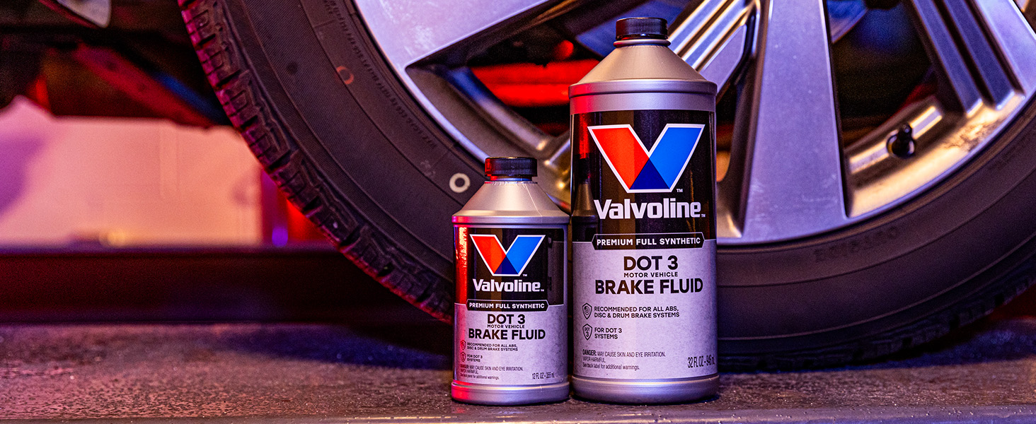 Image of Valvoline DOT 3 Synthetic Brake Fluid, 32 oz, 6-Pack