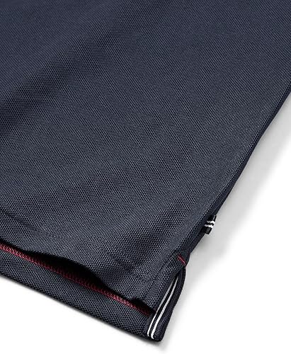 Miniatura 6 de Nautica playera polo clásica de mangas cortas, color sólido, para hombre
