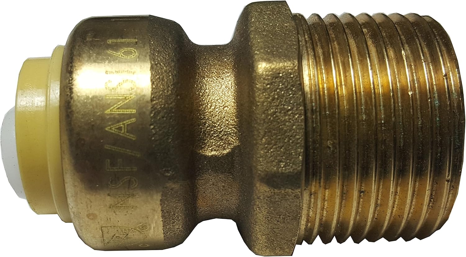 10 Pcs. XFITTING 1/2" Push Fit x 3/4" Male Adapter