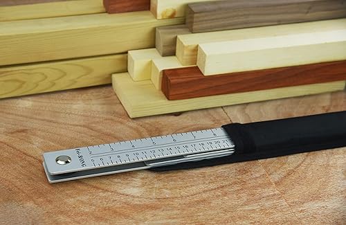 Miniatura 8 de FEI-RONG Cuadrado plegable de 24  Cuadrado de aluminio y acero al carbono  Regla de ángulo ajustable de 45 a 90 grados para techos, escaleras,