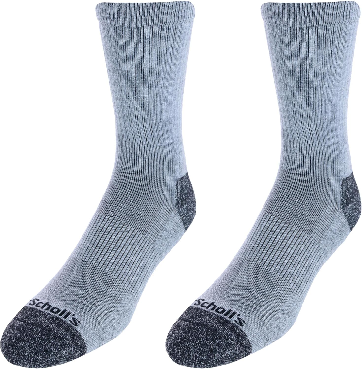 Dr. Scholl's Men's Crew Compression Work Socks (2 Pair Pack) - Image 2