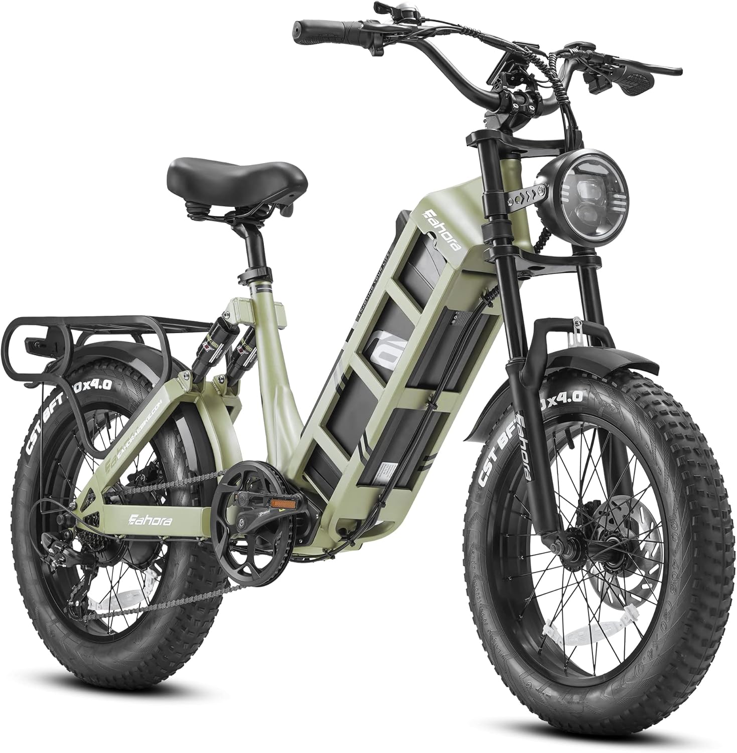 eAhora Juliet 60Ah 1000W Electric Bike for Adults Long
