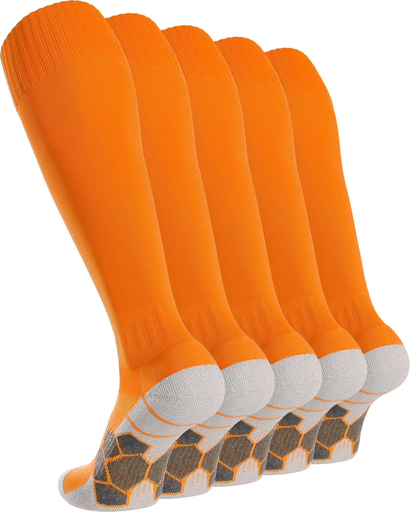 APTESOL Soccer Socks Knee High Team Sport Socks for Kids Youth Adult