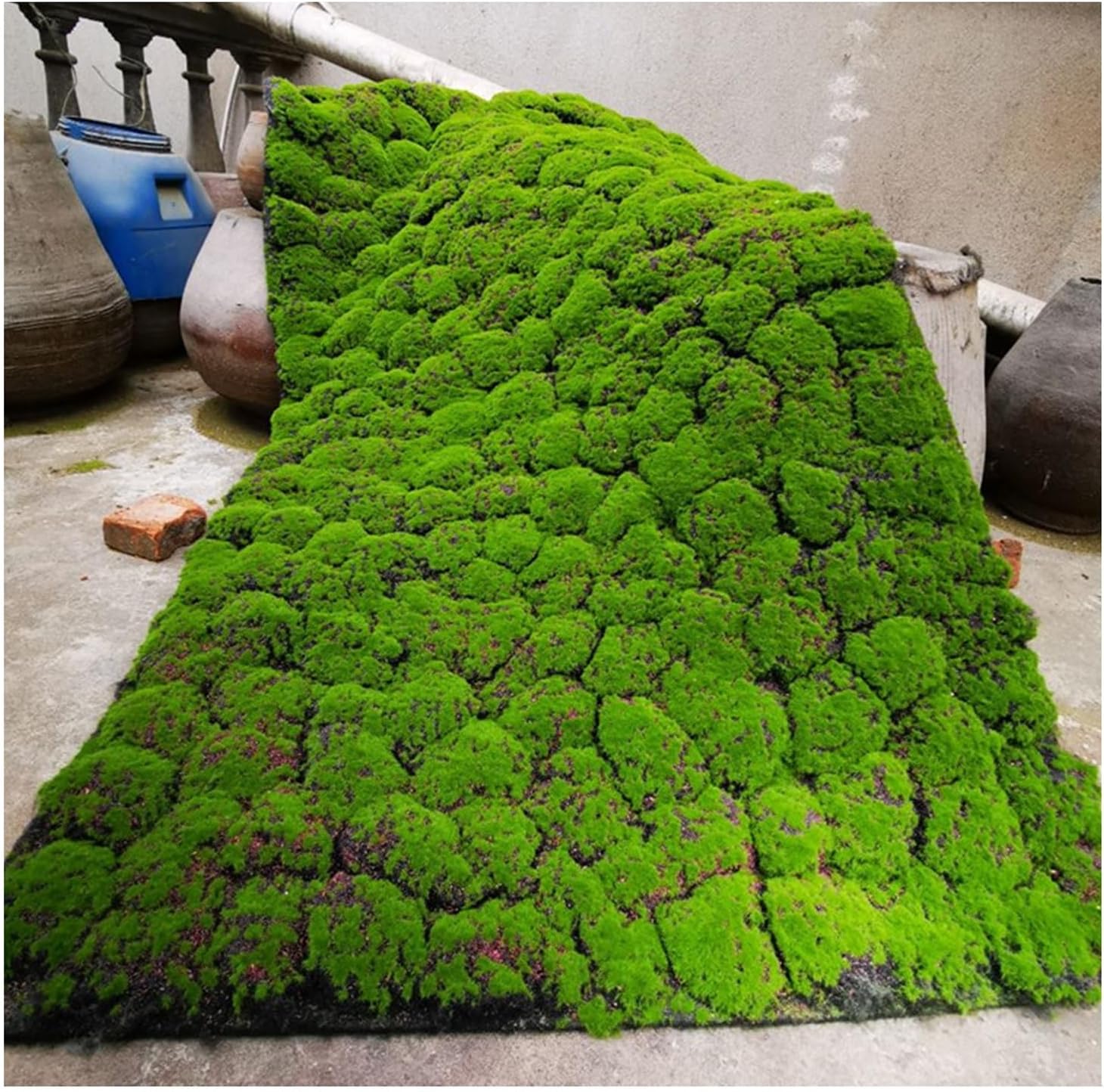 Amazon.com: SCITOY Artificial Moss Mat Artificial Moss Fake Grass ...