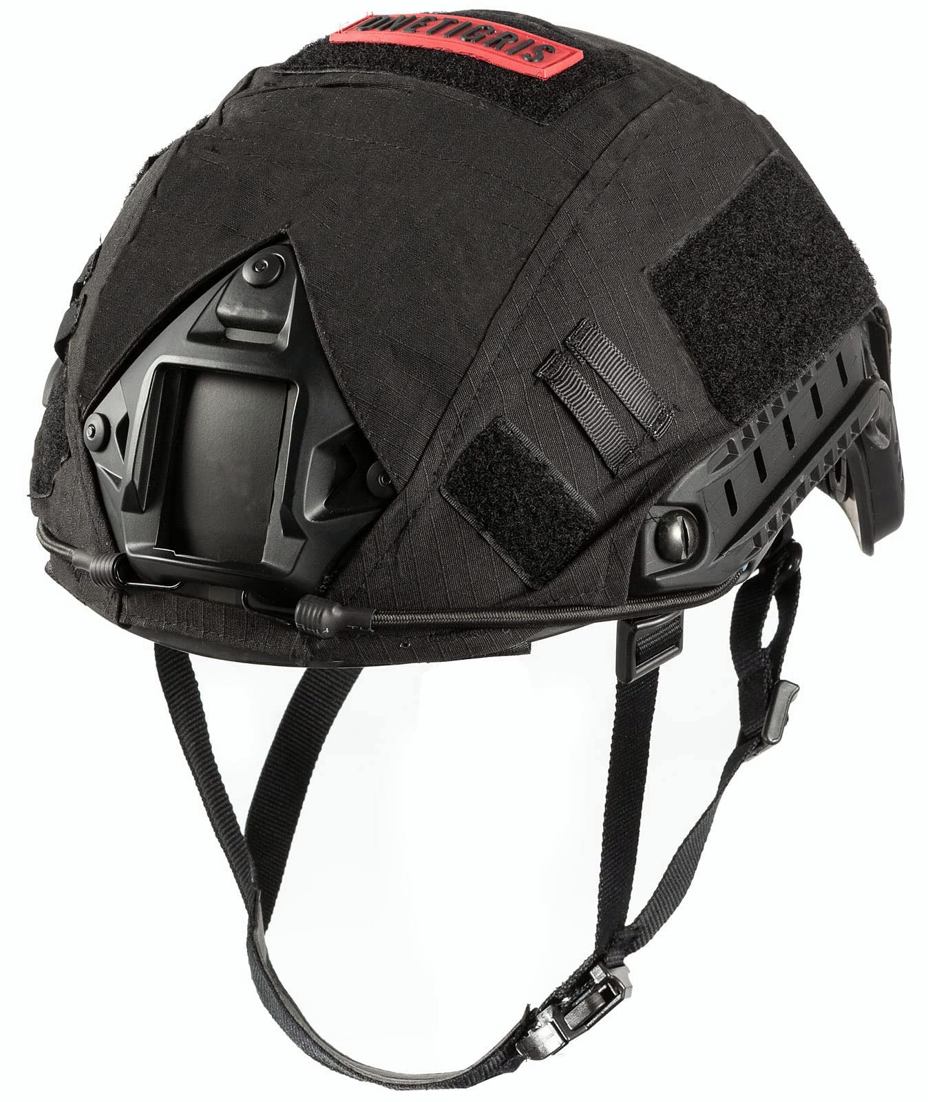 Onetigris Casque Tactique d'Airsoft Type PJ - Avec Housse et Lunettes de Montage Nvg pour Tir Cqb Paintball