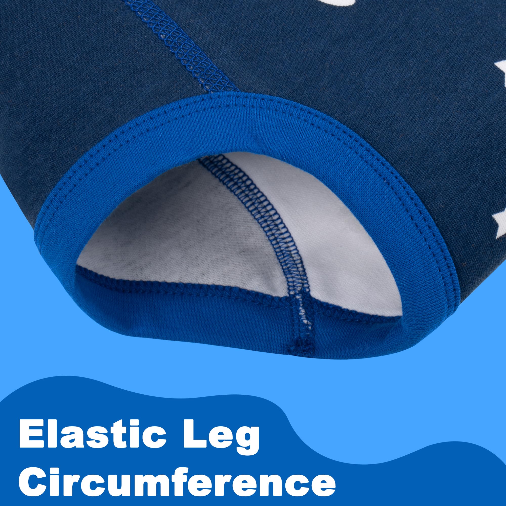BIG ELEPHANT – Confezione da 6 Mutandine per l'Addestramento al Vasino – 100% Cotone, Biancheria Intima Assorbente per Bambini e Bambine