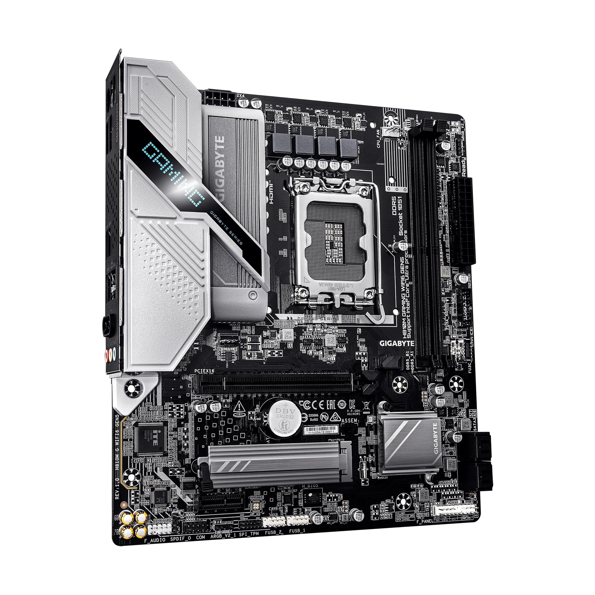 Amazon | GIGABYTE H810M ゲーミング WIFI6 GEN5 Intel LGA 1851 mATX