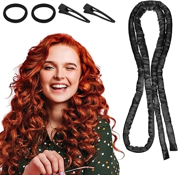 Heatless Curls Overnight Headband, Heatless Curling Rod Headband