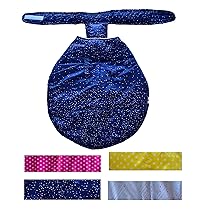 Best Dogista Winter Dog Coat Jacket with Heavy Fur Ultra Warm Wind & Water Proof in Polka dot Cloth Color May Very 14 inch Small