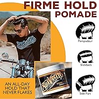 Vista 6 de Suavecito Pomada Firme Hold 4 oz, 2 Pack