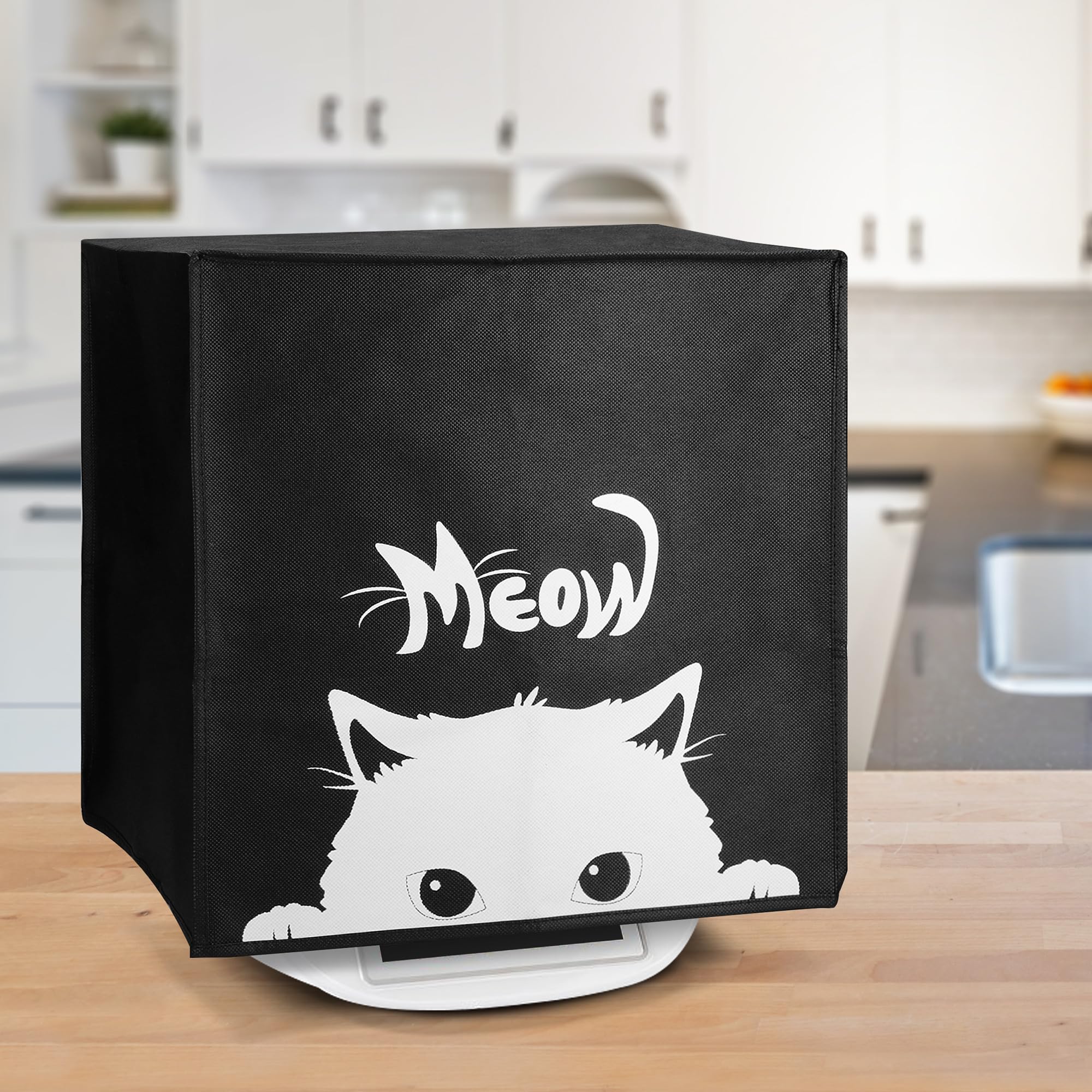 kwmobile Cover Protettiva Compatibile con Thermomix Bimby TM5 / TM6 - Copertina Antipolvere per Cooking Blender da Cucina - Custodia Grigio Scuro