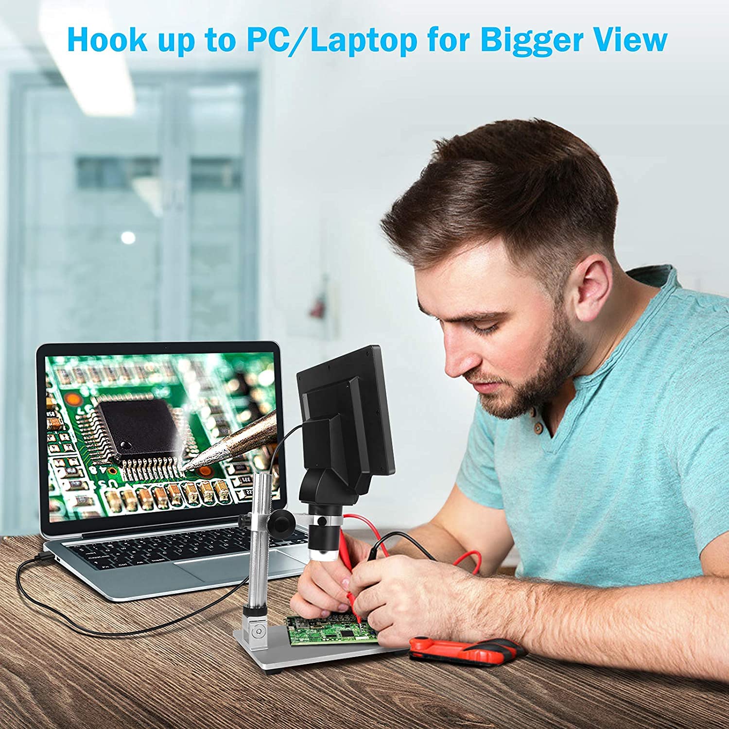 デジタル USB 顕微鏡 4.3インチLCDマイクロスコープ. Amazon.co.jp: 4.3インチ LCD デジタル 顕微鏡 マイクロ スコープ