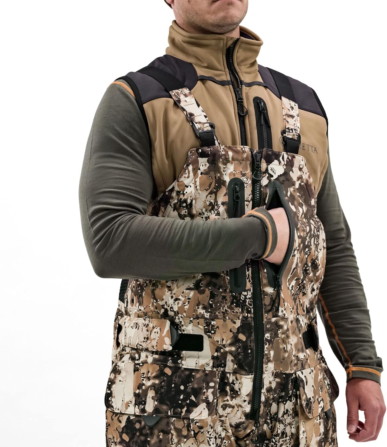 Beretta Men's B-Xtreme GTX Bib | Durable Waterproof Windproof Breathable Waterfowl Hunting Bib